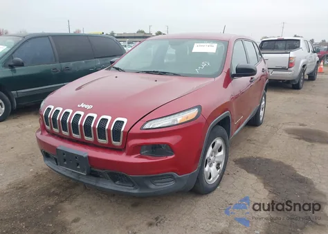 2017 Jeep Cherokee Sport Fwd z USA, uszkodzony, nr VIN 1C4PJLAB9HW654856